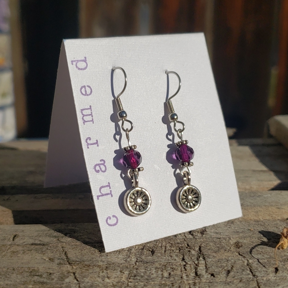 🍀Purple Flowers Burst